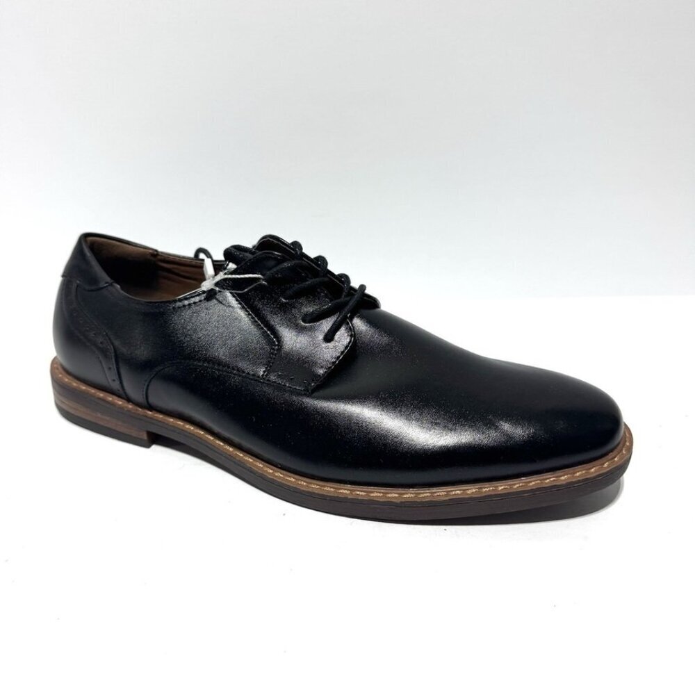 Nunn Bush Mens Royce Oxfords Black Size 9 M
